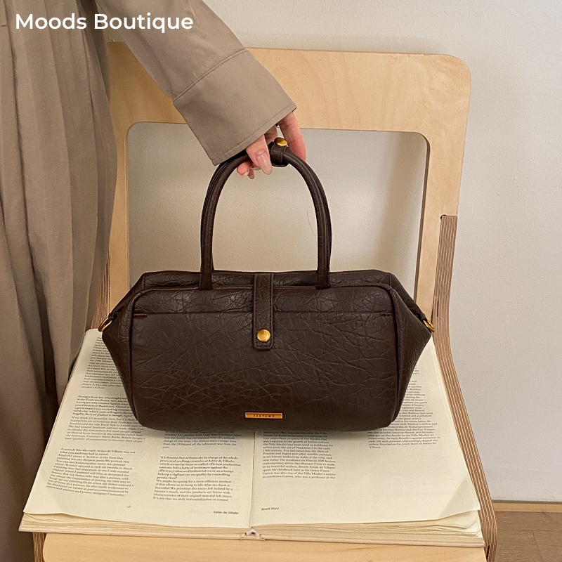 Luxury Bags Vegan - MOODS Vintage tassen met handvat voor