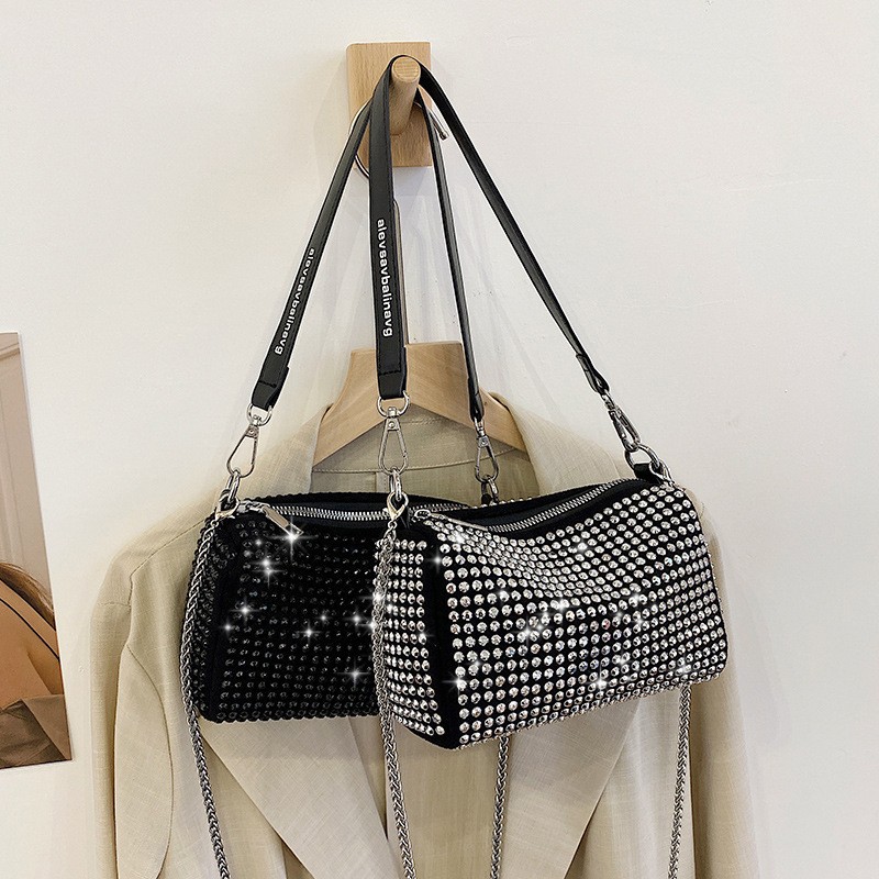Luxury Bags For Kids - Luxe heldere strass schoudertas Ins stijl