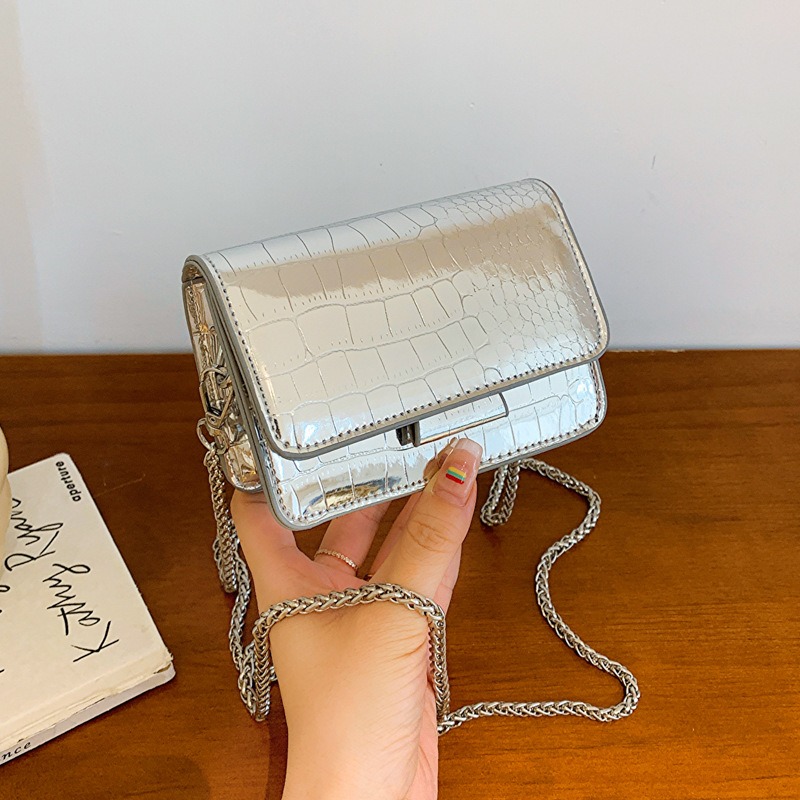 Luxury Bags Cute - Dames Vintage Chain Silver Chic Crossbody