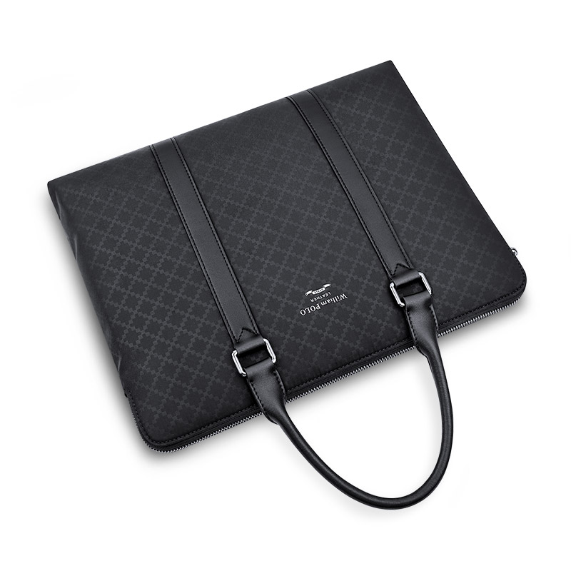 Zakelijke aktetas Herenhandtas - Laptop Bag Leather 15 recensie en prijs