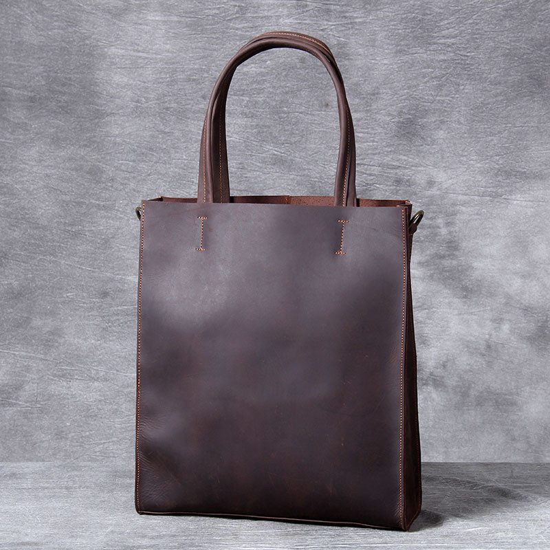 Vintage lederen heren handtas  - Luxury Bags For Laptop recensie en prijs