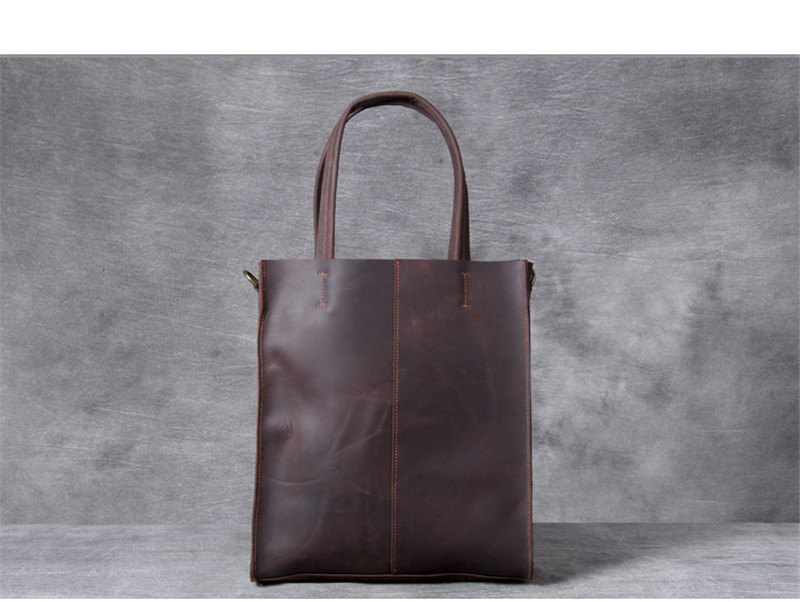 Vintage lederen heren handtas  - Luxury Bags For Laptop recensie en prijs