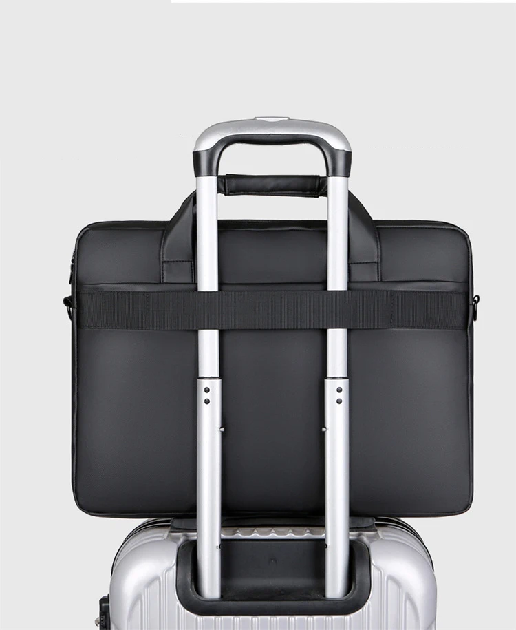 2023 Mannen Aktetas Van Hoge K - Laptop Bag Leather 15 recensie en prijs