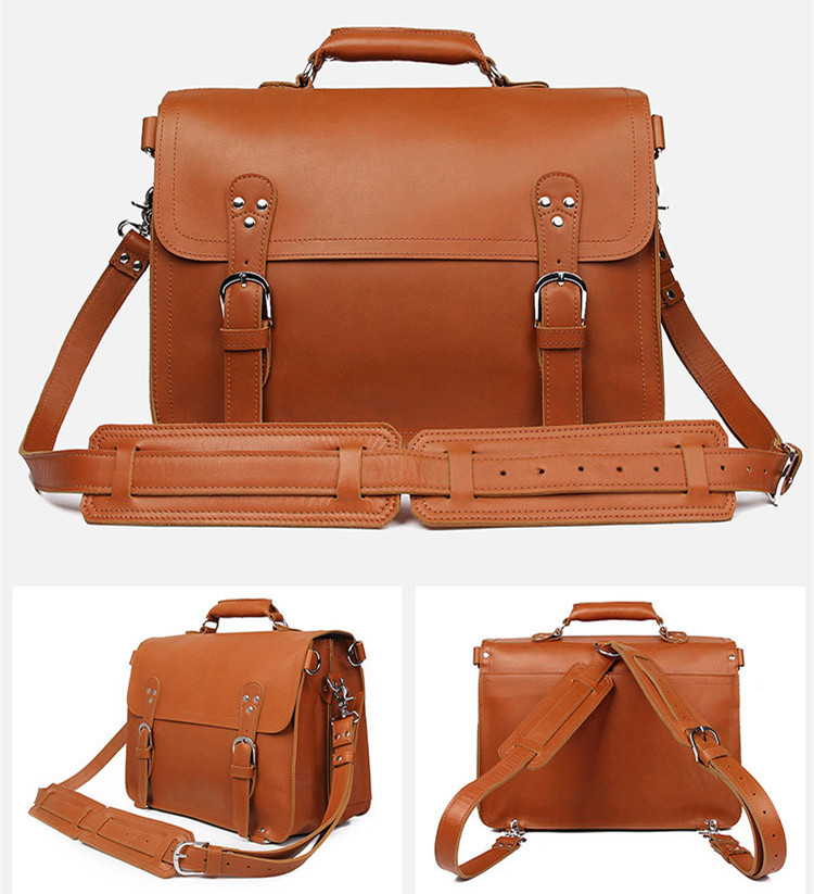 2026 Nieuwe Heren Tas Grote Ca - Laptop Bag Leather 15 recensie en prijs