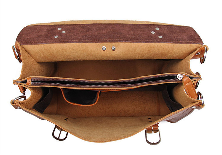 2026 Nieuwe Heren Tas Grote Ca - Laptop Bag Leather 15 recensie en prijs