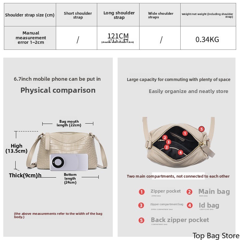Minimalistische alledaagse cas - Luxury Bags Everyday recensie en prijs
