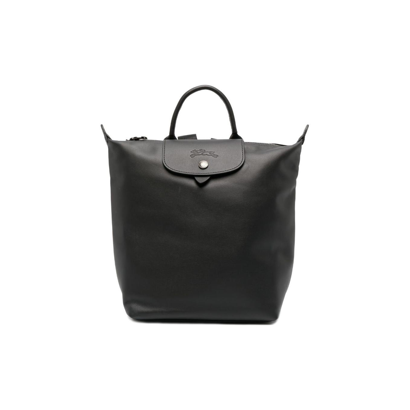 LONGCHAMP Le Pliage Koeienlere - Genuine Leather Backpack recensie en prijs