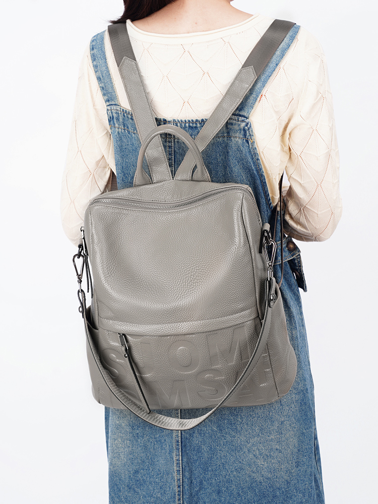 Zency Premium Echt Lederen Rug - Genuine Leather Backpack recensie en prijs
