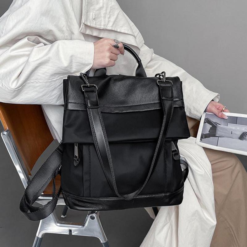 Modellen rugzak van lichtgewic - Genuine Leather Backpack recensie en prijs