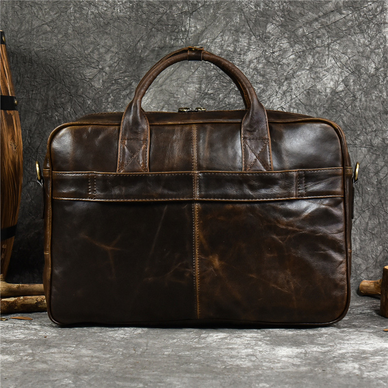 Luxe Lederen Handtas Voor Mann - Luxury Bags For Laptop recensie en prijs