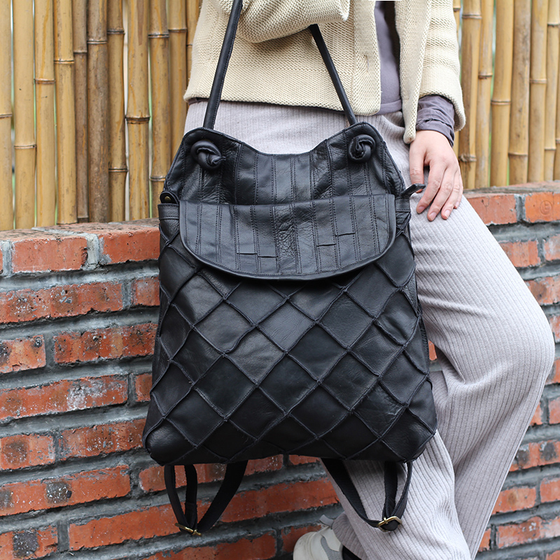 Nieuwe Europese/Amerikaanse Ru - Genuine Leather Backpack recensie en prijs