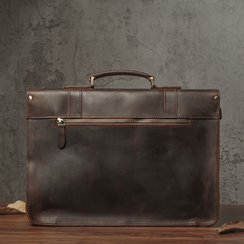 NUKA Heren Executive Aktetas E - Laptop Bag Leather 15 recensie en prijs