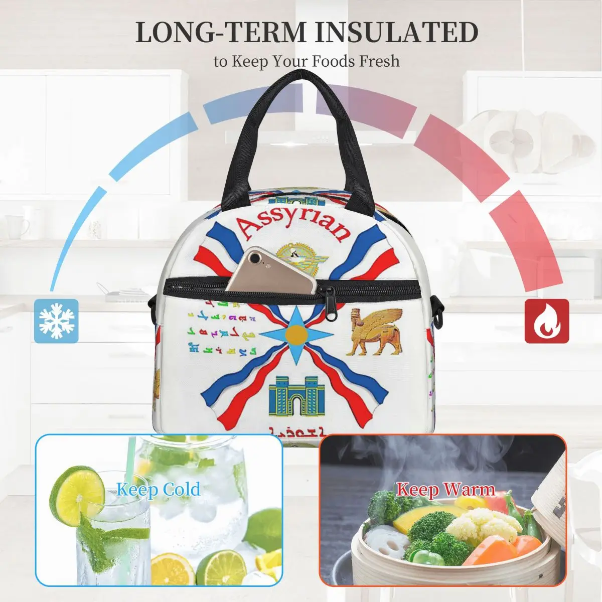 Luxe Assyrian Suryoyo-vlag geï - Luxury Bags For Kids recensie en prijs