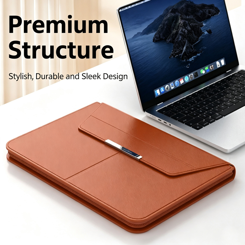 13-14/15-16 inch laptophoes me - Laptop Bag Leather 15 recensie en prijs