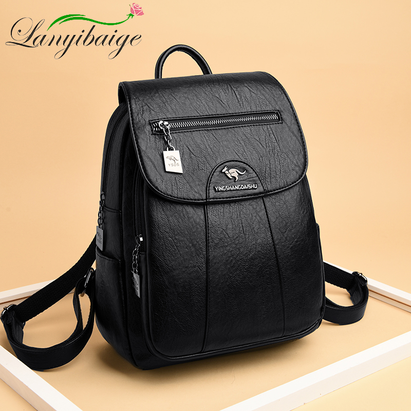 2026 Nieuwe Dames Rugzak Hoge  - Genuine Leather Backpack recensie en prijs