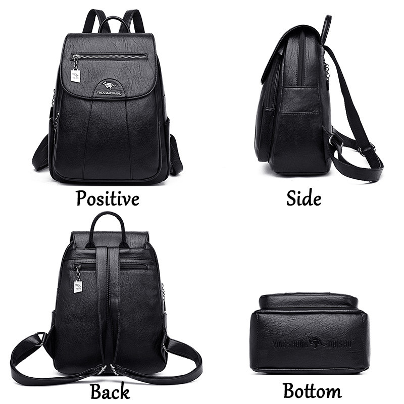2026 Nieuwe Dames Rugzak Hoge  - Genuine Leather Backpack recensie en prijs