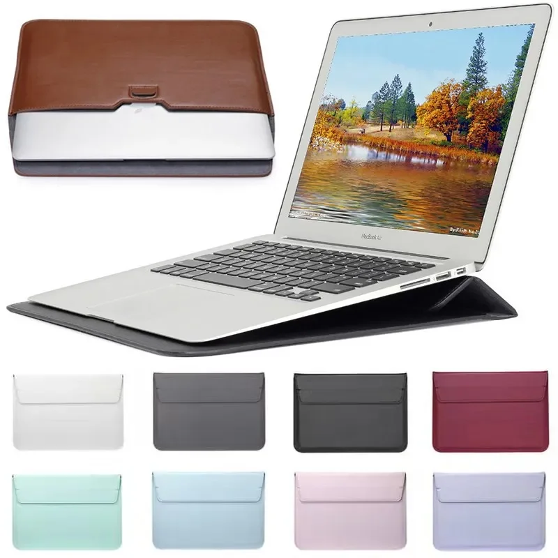 PU Leer met Standaard Laptop N - Laptop Bag Leather 15 recensie en prijs