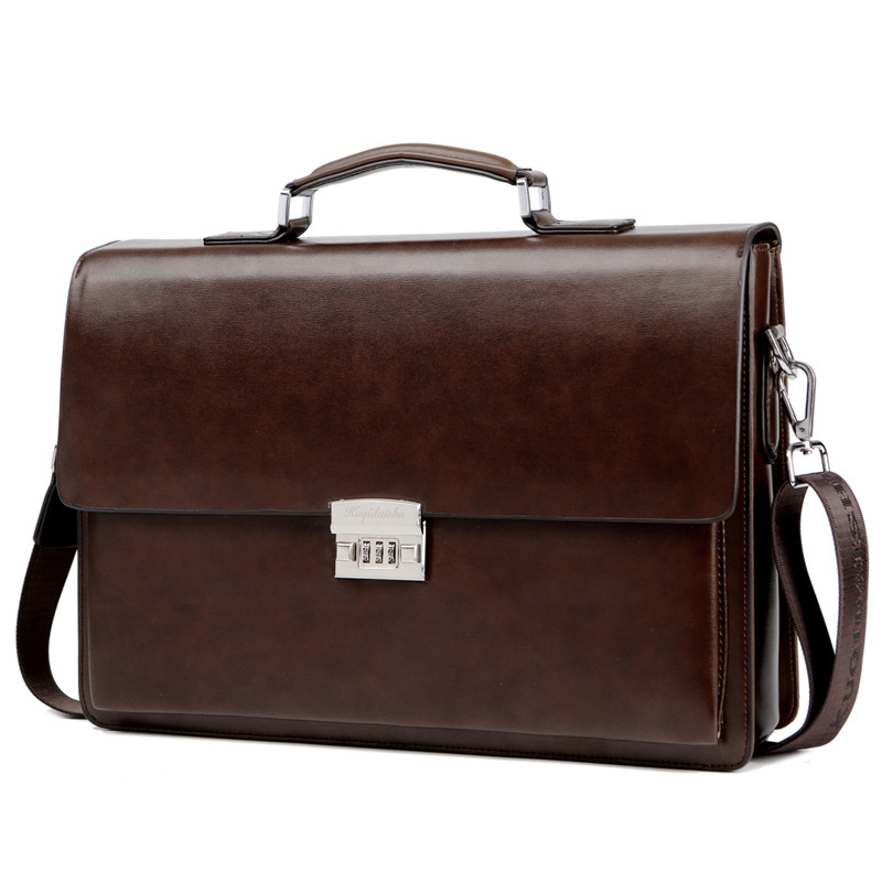 Luxe combinatie slot aktetas v - Laptop Bag Leather 15 recensie en prijs