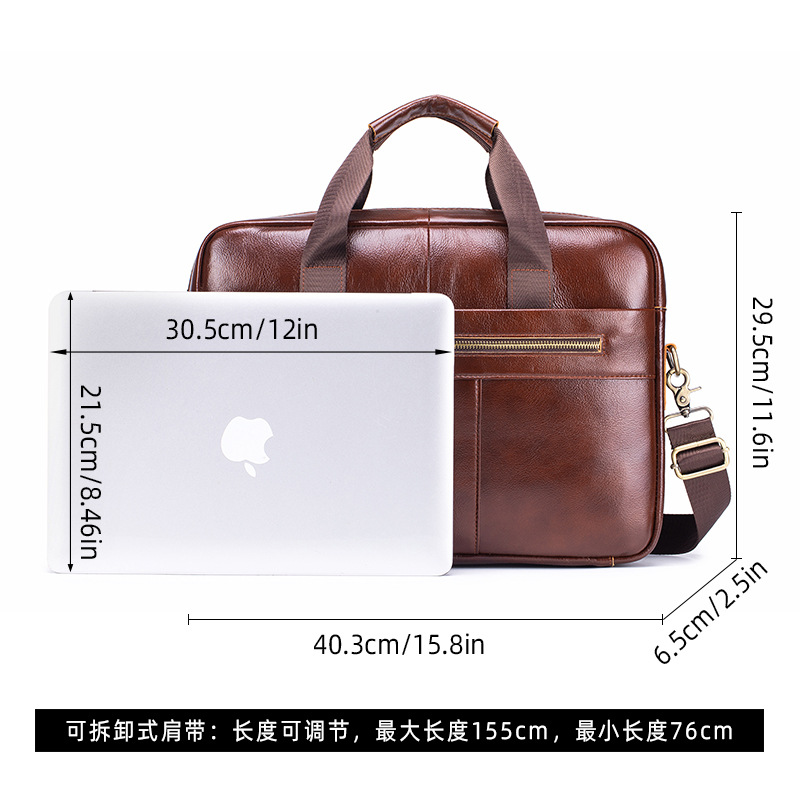 Luxe Heren Aktetas van Rundlee - Luxury Bags For Laptop recensie en prijs