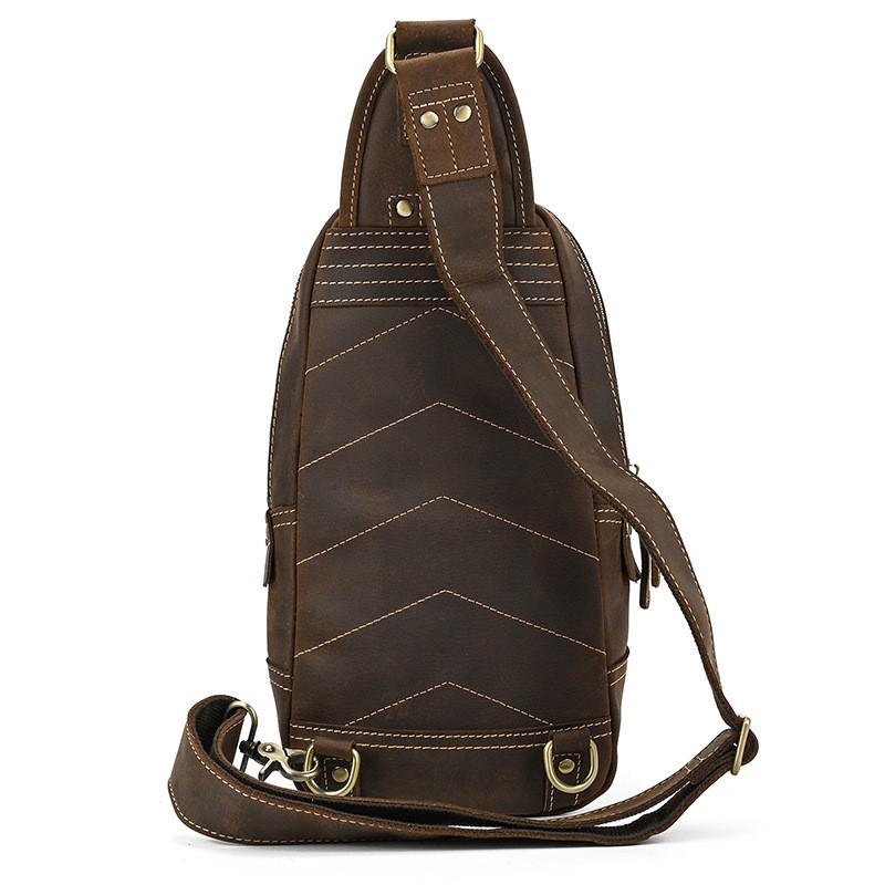 Fashion Design Luxe Heren Slin - Genuine Leather Backpack recensie en prijs