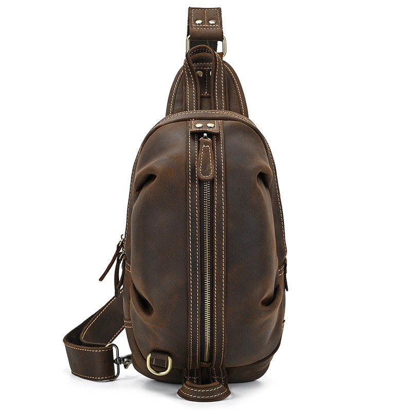 Fashion Design Luxe Heren Slin - Genuine Leather Backpack recensie en prijs