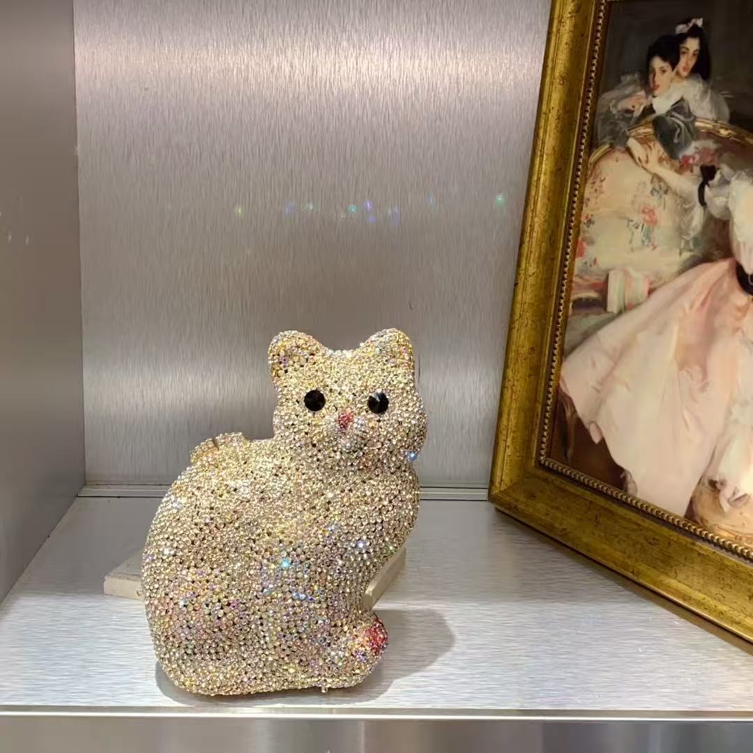 Gouden schattige kattenvormige - Luxury Bags Cute recensie en prijs