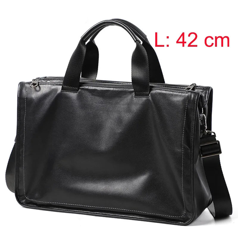 Grote aktetas Heren Echt leder - Laptop Bag Leather 15 recensie en prijs
