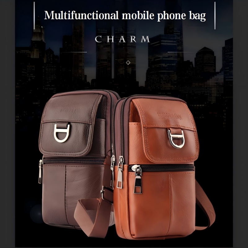 Leren heuptas voor heren - Gro - Genuine Leather Backpack recensie en prijs